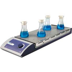 10-Position Analog Magnetic Stirrer, Stainless Steel Plate, 110V, 50/60Hz