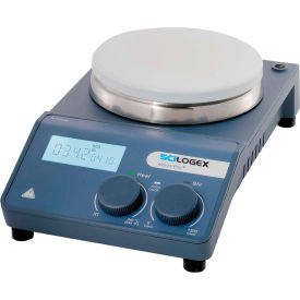 MS-H-Pro-Plus LCD Digital Hotplate Stirrer with Ceramic Plate, 110V, 50/60Hz