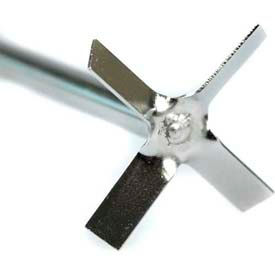 Cross Stirrer, 316L Stainless Steel, Use with OS20/OS40 Overhead Stirrers