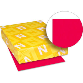 Colored Paper - Re-Entry Red - 8-1/2" x 11" - 24 lb. - 500 Sheets