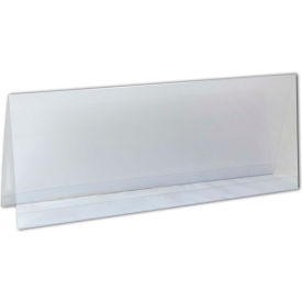 Name Tent Holder, 11-3/16" x 4-1/4", Clear, 25 Cards/Pack
