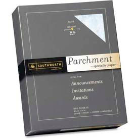 Parchment Specialty Paper, 8-1/2" x 11", 24 lb, Blue, 500 Sheets/Pack