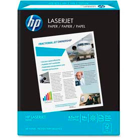 LaserJet Paper, 8-1/2" x 11", 24 lb, Smooth, White, 500 Sheets/Ream