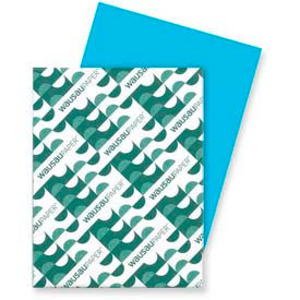 Astrobrights Card Stock Paper, 8-1/2"W x 11"H, Lunar Blue, 250 Sheets/Pack