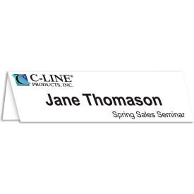 Inkjet/Laser Name Tent, 8-1/2" x 11", White, 50 Cards/Pack