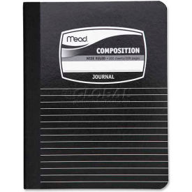 Composition Notebook, 7-1/2" x 9-3/4", Wide Ruled, 100 Sheets/Pad