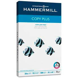 Copy Plus Paper, 8-1/2" x 14", 20 lb, White, 500 Sheets/Ream