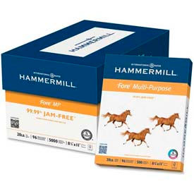 Fore MP Paper, 8-1/2" x 11", 20 lb, White, 5000 Sheets/Carton