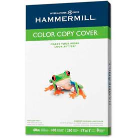 Color Copy Cover Paper, 11" x 17", 60 lb, Ultra Smooth, White, 250 Sheets/Ream