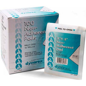 Non-Adherent Sterile Pads, 2" x 3" Pad, 100/Box