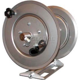 3/8" X 250' Capacity 5000 PSI Stainless Steel Pressure Washer Hose Reel