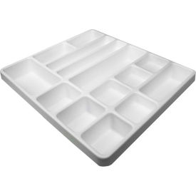 14 Compartment Drawer Organizer, 19"W x 18"D x 2"H