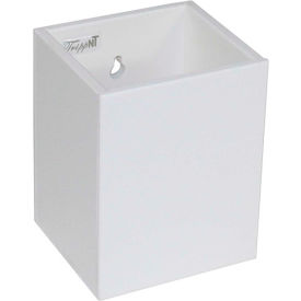 Safety Glasses Holder with 1 Compartment and Mounting Tape, 4"W x 3"D x 5"H