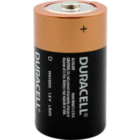 Duracell Coppertop D Batteries W/ Duralock Power Preserve, 12/Pack
