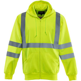 Sweatshirt, Hi-Vis Lime, 5XL