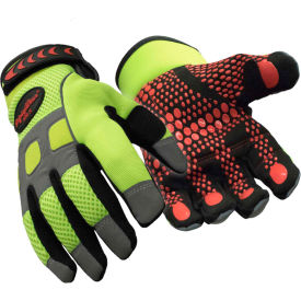 Insulated Hi-Vis Glove, Super Grip, Medium