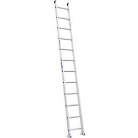 12' Type 1A Aluminum D-Rung Straight Ladder