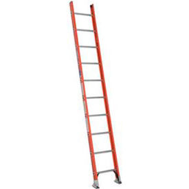 10' Type 1A Fiberglass D-Rung Straight Ladder