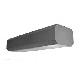 36" Low Profile Air Curtain with Electric Heat, 208V, Single Phase