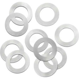 SS Arbor Shim, 1-3/4" ID x 2-3/4" OD x 0.006"H, Pack of 10 - Made In USA
