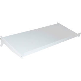 Dual Purpose Steel Shelf, 29-1/2"W x 11-4/5"D, Gray