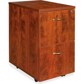 Mobile Pedestal - 16"W x 22"D x 28-1/4"H - Cherry