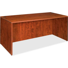 Rectangular Desk Shell - 72"W x 36"D x 29-1/2"H - Cherry
