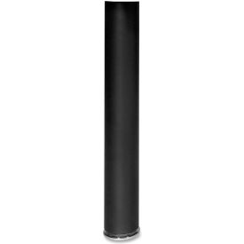 Peninsula Post - 3-1/2" Dia. x 28-1/2"H - Black - Essentials