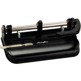 Lever Handle Heavy Duty Punch, 2 - 7 Holes, 32 Sheets, Black
