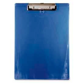 Recycled Plastic Clipboard with Low Profile Clip, 8-1/2" x 11", Ice Blue