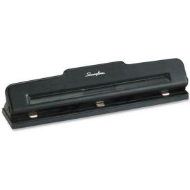 Light Duty Punch, 2 - 3 Holes, 10 Sheet Capacity, Black