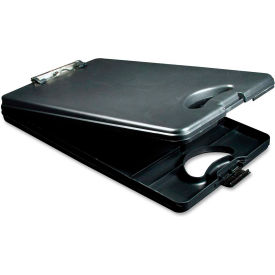 DeskMate II Storage Clipboard, 10" x 16", Black