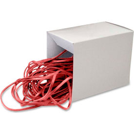 Can Bandz Rubber Bands, Medium, 12" Length, Red, 50/Box