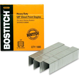 Heavy-Duty Staples, 130 Sheet Capacity, 5/8" Leg Length, 1000/Box