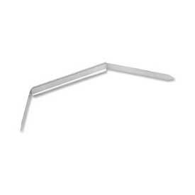 Prong Fastener Base, 2" Sheet Capacity, 2-3/4"L Base, Silver, 100/Box