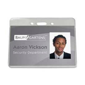 Proximity Badge Holder, Horizontal, 3-1/2" x 2-3/8", 50/Pack