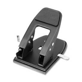 Heavy-Duty Two-Hole Punch, 50 Sheet Capacity, Black
