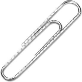Economy Non-Skid Paper Clips, Silver, 1000/Pack