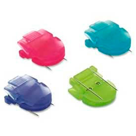 Panel Wall Clips, 40 Sheet Capacity, Bright Colors, 20/Pack