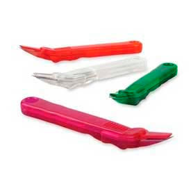 Translucent Slim Staple Remover, Push Style, Assorted, 1 Each