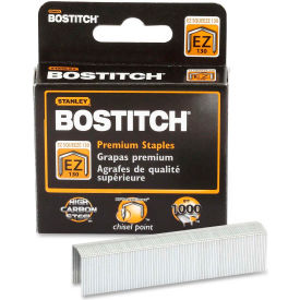 EZ Squeeze 130 Premium Staples, 13/16" Leg, 210 Per Strip, 1000/Box