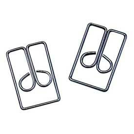 Regal Owl Paper Clips, 1" Length, Silver, 100/Box