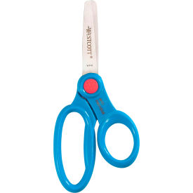 School Kids Scissors w/Anti-Microbial Product Protection, 5"L Blunt, Assorted, 12/PK