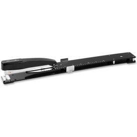 Long Reach Stapler, 12" Reach, 20 Sheet Capacity, Black