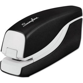 Breeze Automatic Stapler, 20 Sheet/105 Staple Capacity, Black/White