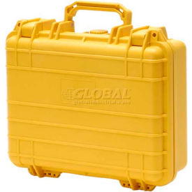 Waterproof Utility Cases, Medium Case, 12"L x 9"W x 4-1/2"H, Yellow