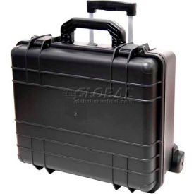 Wine Transport Case, 18-1/2"L x 16"W x 9"H, Black