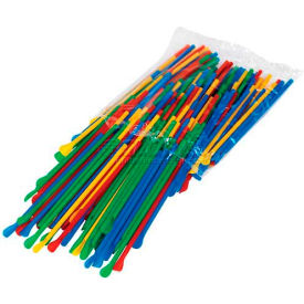 Snow Cone Spoon Straws, 200 Qty