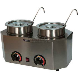 2029A Pro-Deluxe Can Dual Warmer Ladle Unit, 19-3/4"W x 11-3/4"D x 9"H - Model A
