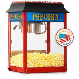 Antique Popcorn Machine 8 oz Red 120V 1420W